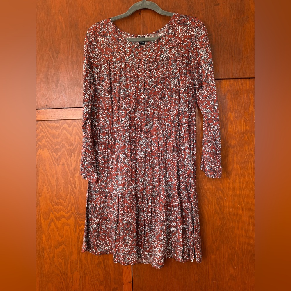 Floral Long Sleeve Dress